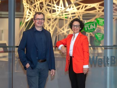 Prof. Dr. Andreas Gundelwein und Prof. Dr. Bärbel Renner